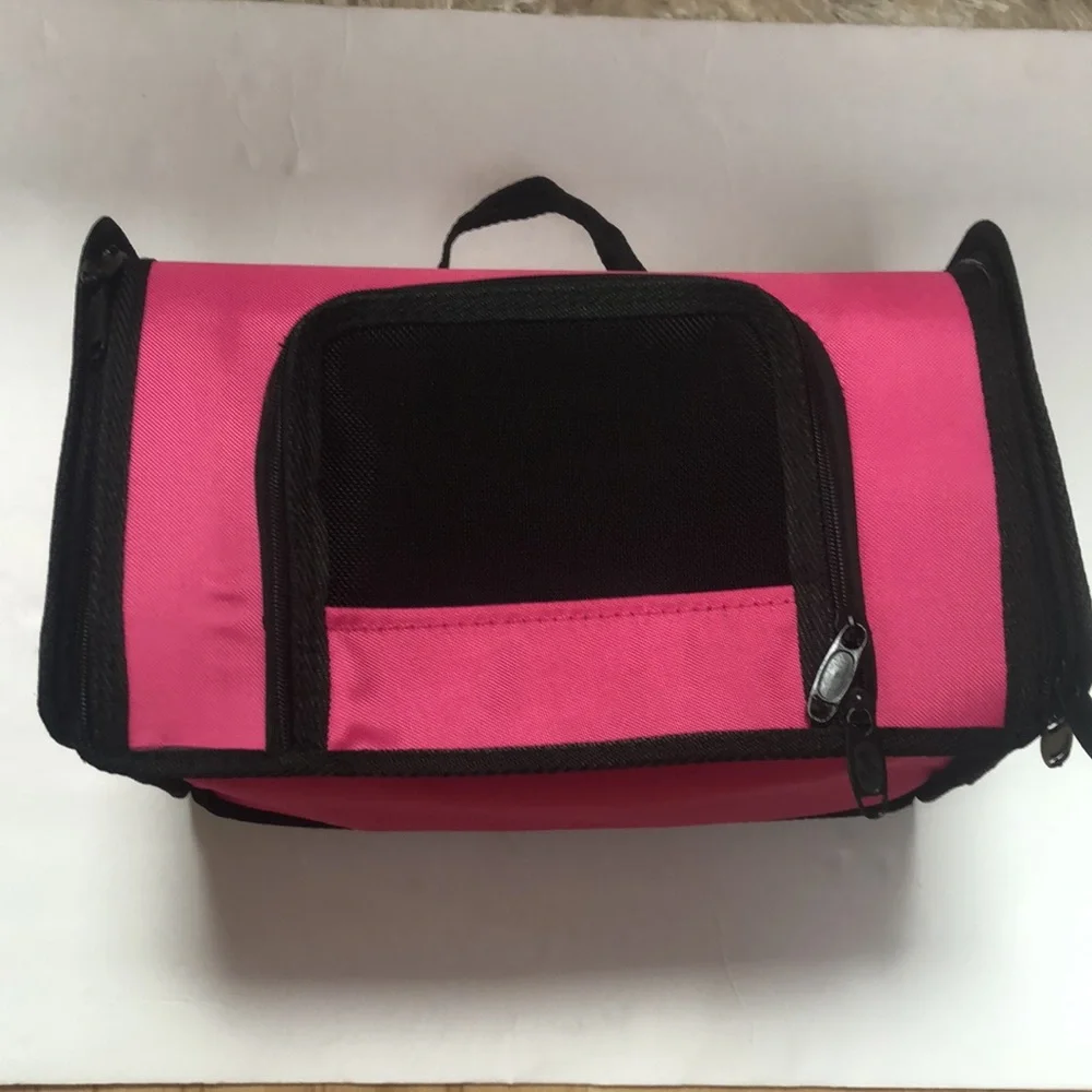 Hot Pink‎ and Black Small Dog/Cat/Pet Carrier